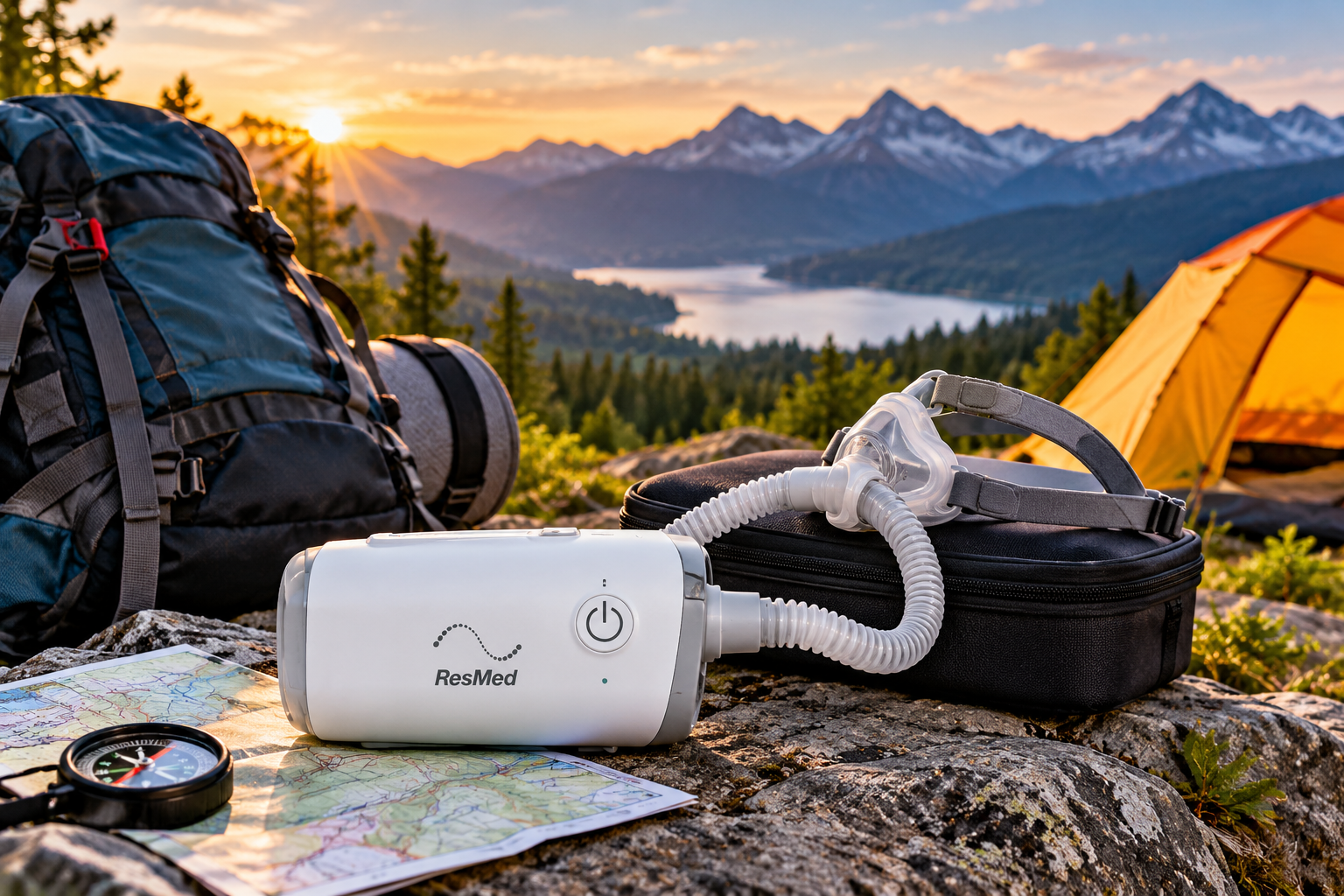 best travel cpap for backpacking